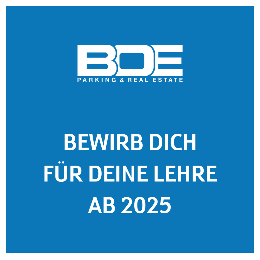 BOE Pop up - Bewirb dich um eine Lehre 2025