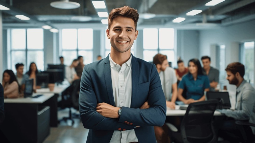 BOE Trainee im Büro
