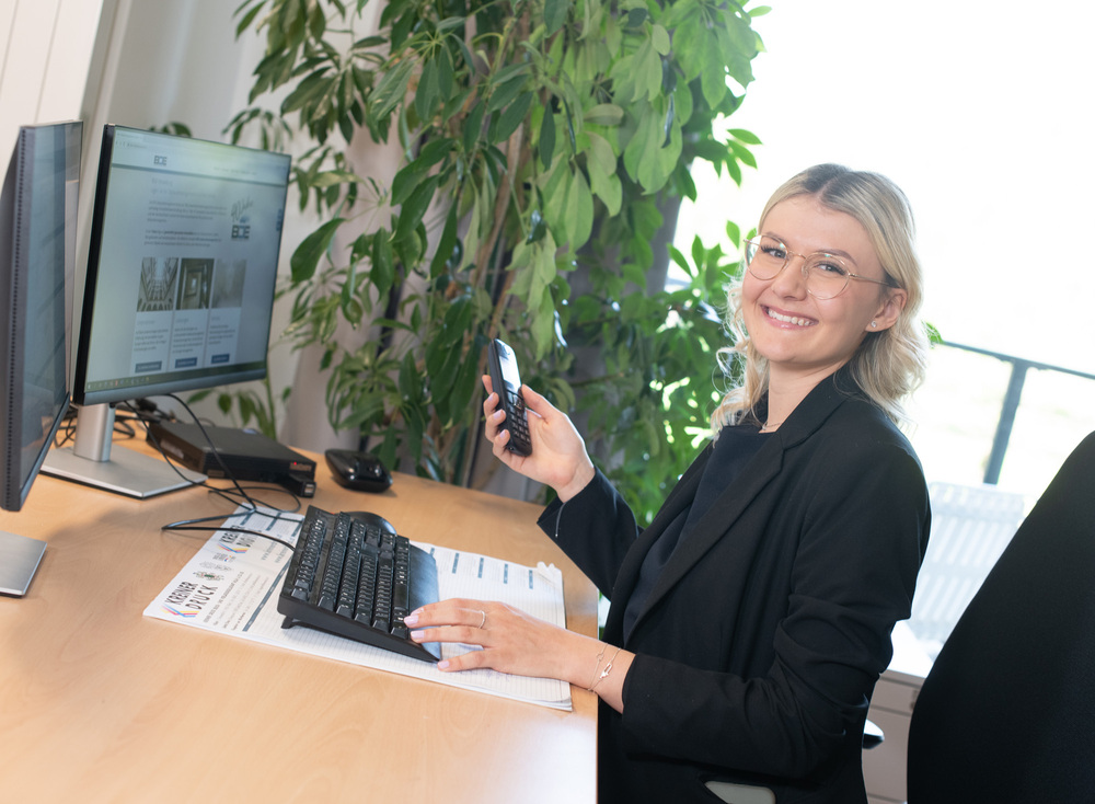 Büromitarbeiter